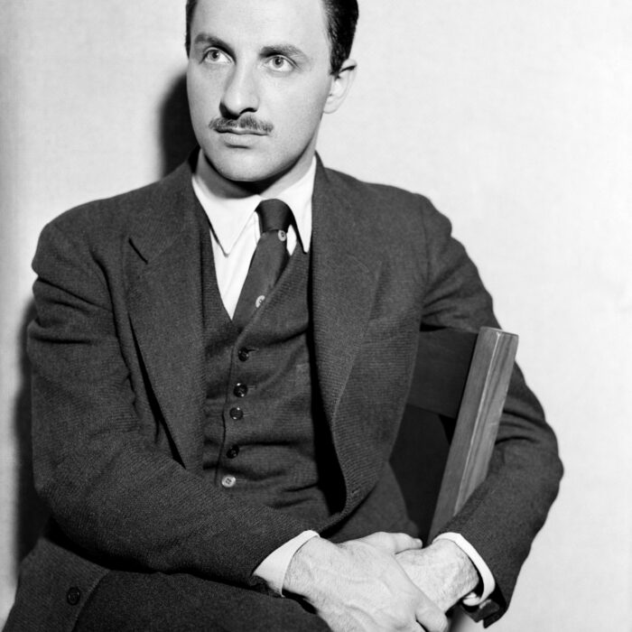 Cradle_Will_Rock_Marc_Blitzstein_394-1 Composer Marc Blitzen is most noted for his off-Broadway adaptation of Kurt Weil and Berthold Brecht’s The Threepenny Opera.